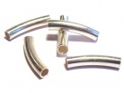 Rohr gebogen 3,5 x 20 mm, 925 Silber