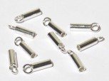 Ringhülsen 2,5 mm / innen 1,7 mm, 925 Silber