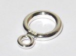 Ring doppelt 8 mm, 925er Silber