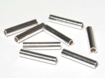 Rohr 2 x 10 mm, 925 Silber