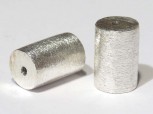 Tonne 10 x 11 mm gebürstet, 925 Silber